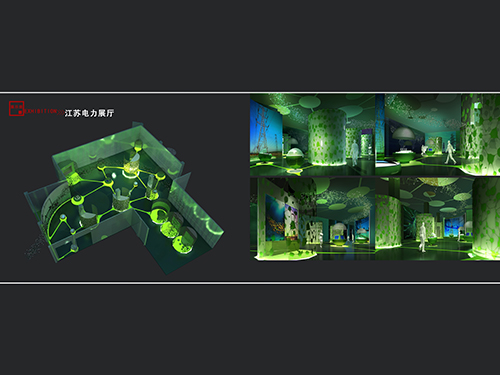江苏电力展厅 